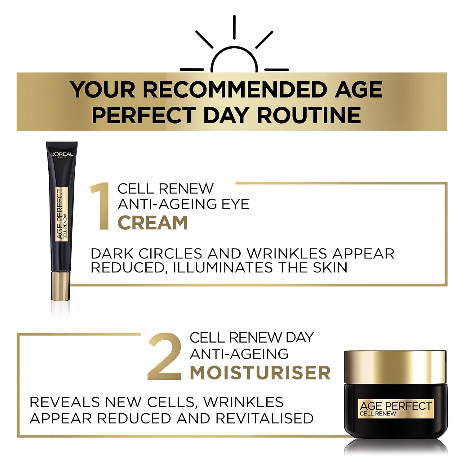 L'Oréal Age Perfect Cell Renew Revitalising Dagcrème - 50 ml