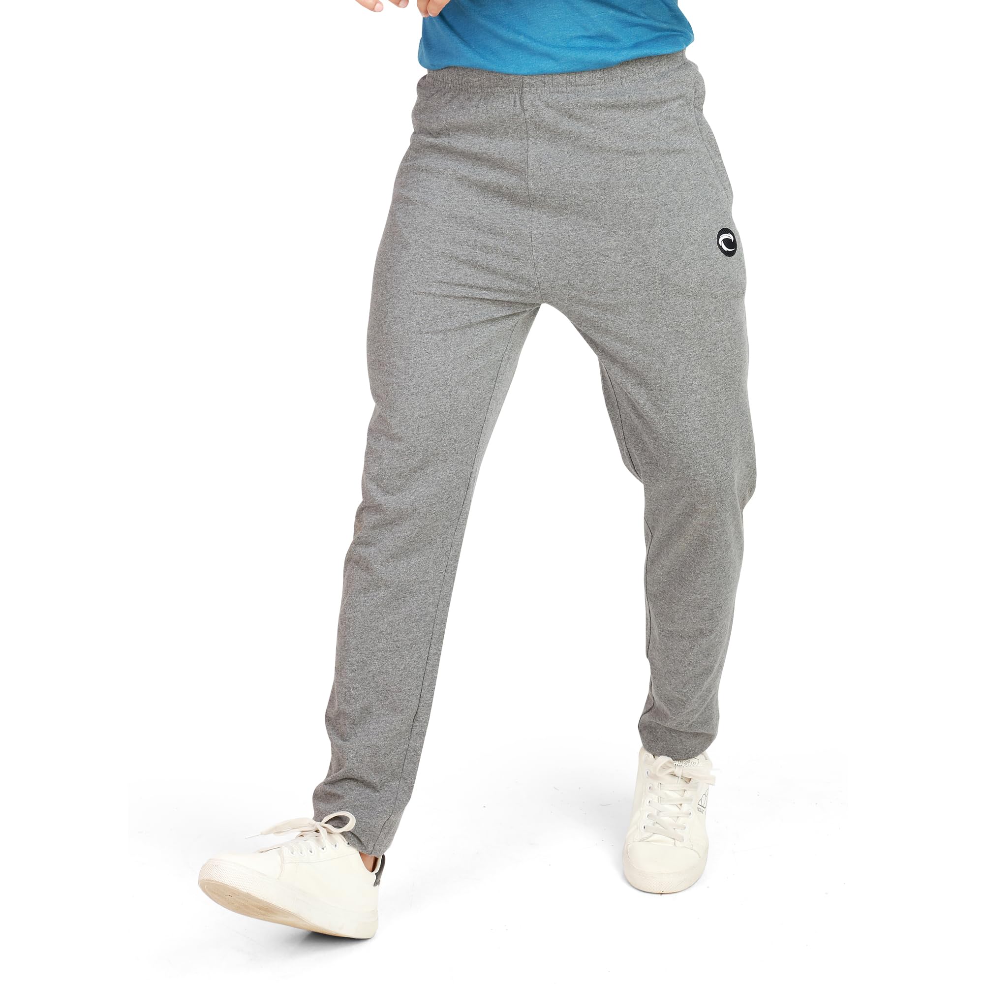 Chromozome Mens Cotton Rich Regular Fit Track Pants