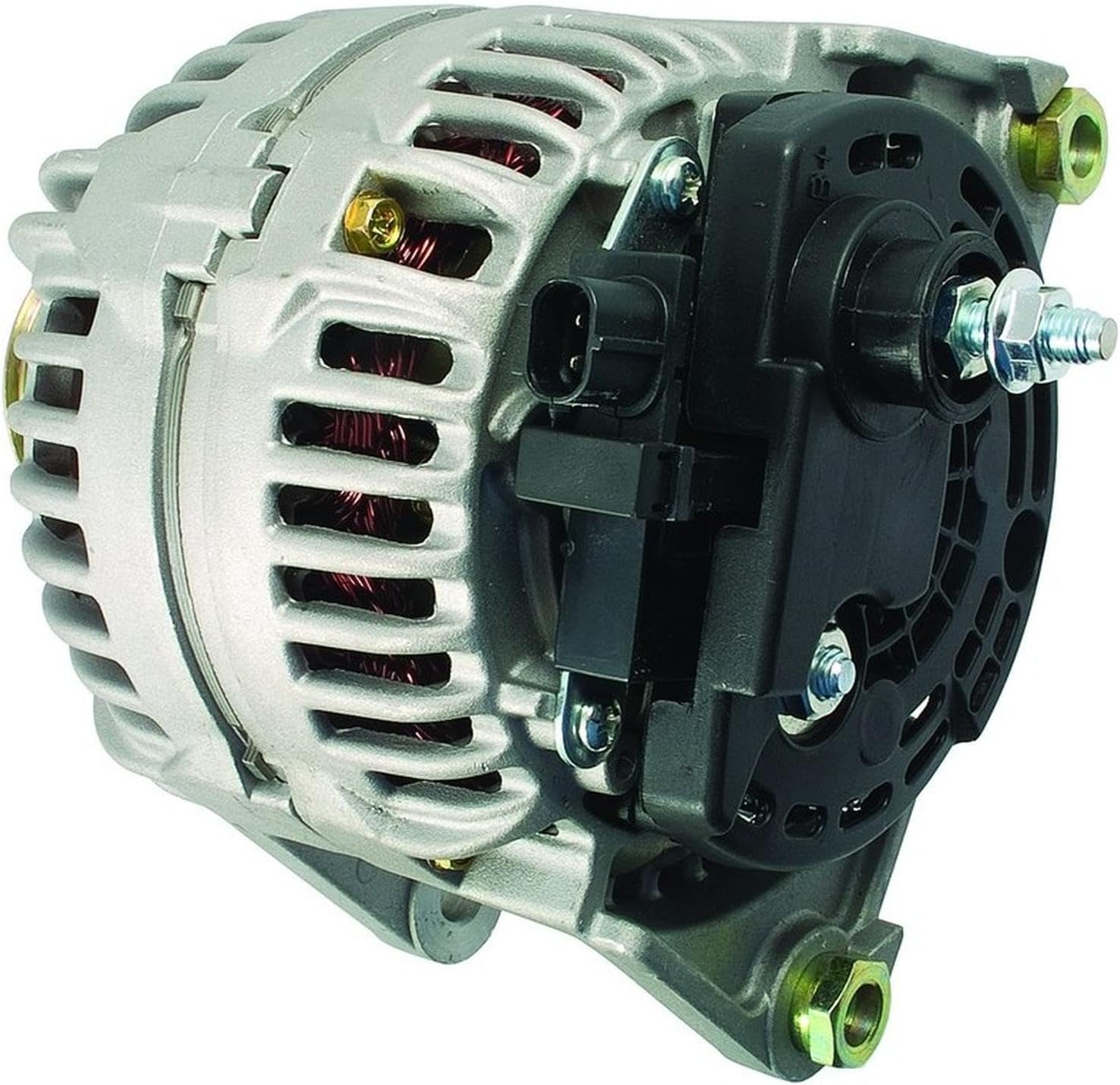LUCAS ALTERNATOR 13987 COMPATIBLE WITH DODGE L6 2003-2005 0124525041 56028732AA ABO0067 400-24065 334-2591 2-13987 12476 139530 13987 90-15-6434 13987A AL6430X 90-15-6434N N13987 13987AN AL6430N