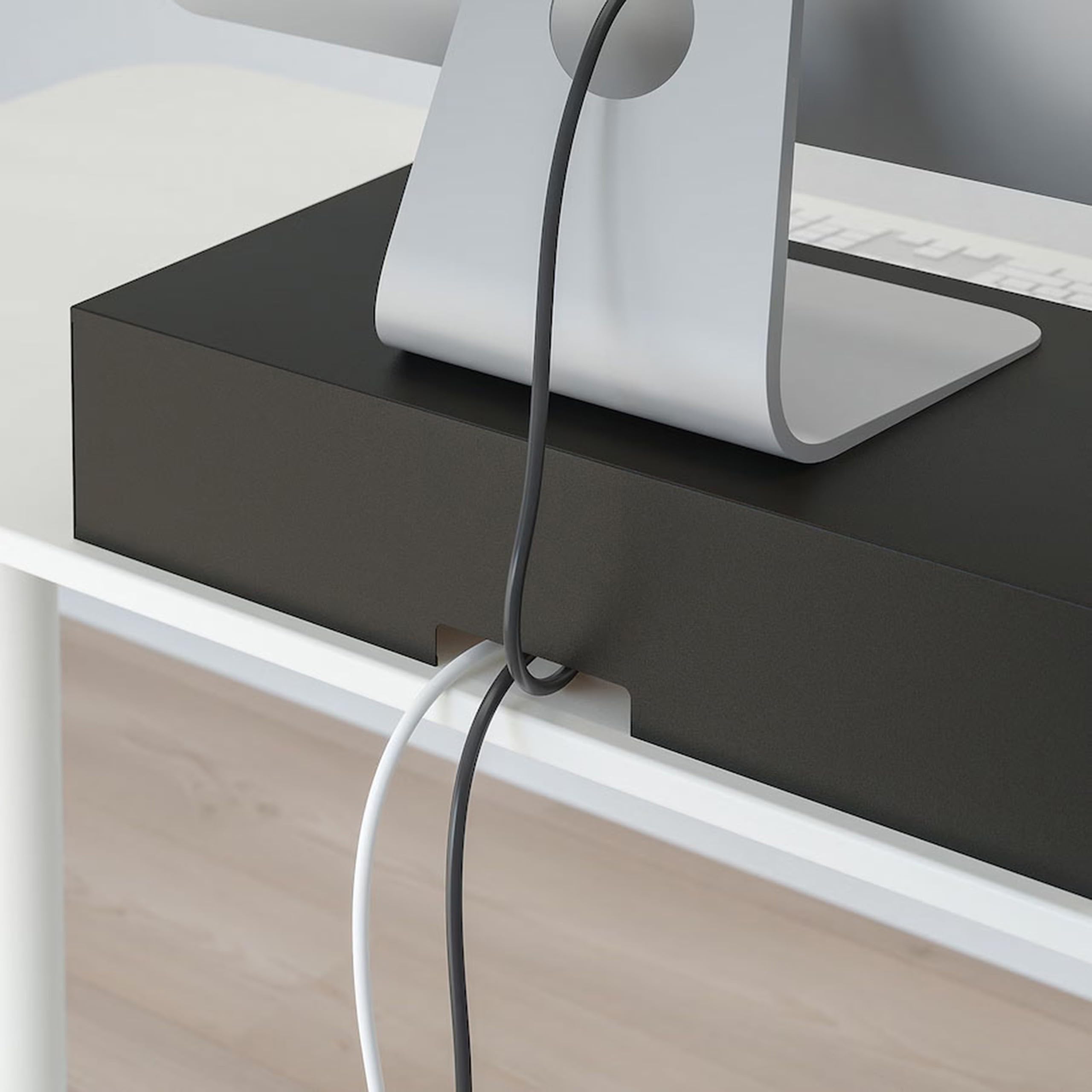 sarcia.eu ELLOVEN Supporto per monitor con cassetto, antracite