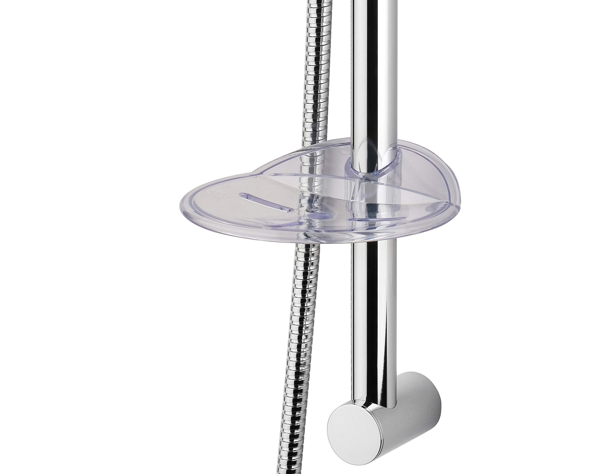 Duschstange Mit Handbrause & Halterung – 5 Funktionen, Höhenverstellbar, Gebürstetes Nickel