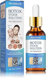 Botox Face Cream, Botox In A Bottle, Botox Stock Solution Anti Aging Serum, Collagen Boost Anti-Aging Serum, Liquid Anti-Wrinkle Firming Fine Lines, Fade Fine Lines Essence (1 bottle)