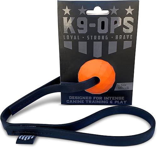 Miniatura 1 de Juguete de bola para perros con asa Biotug para buscar  Juguetes de recompensa de goma  Perros grandes duraderos indestructibles masticadores