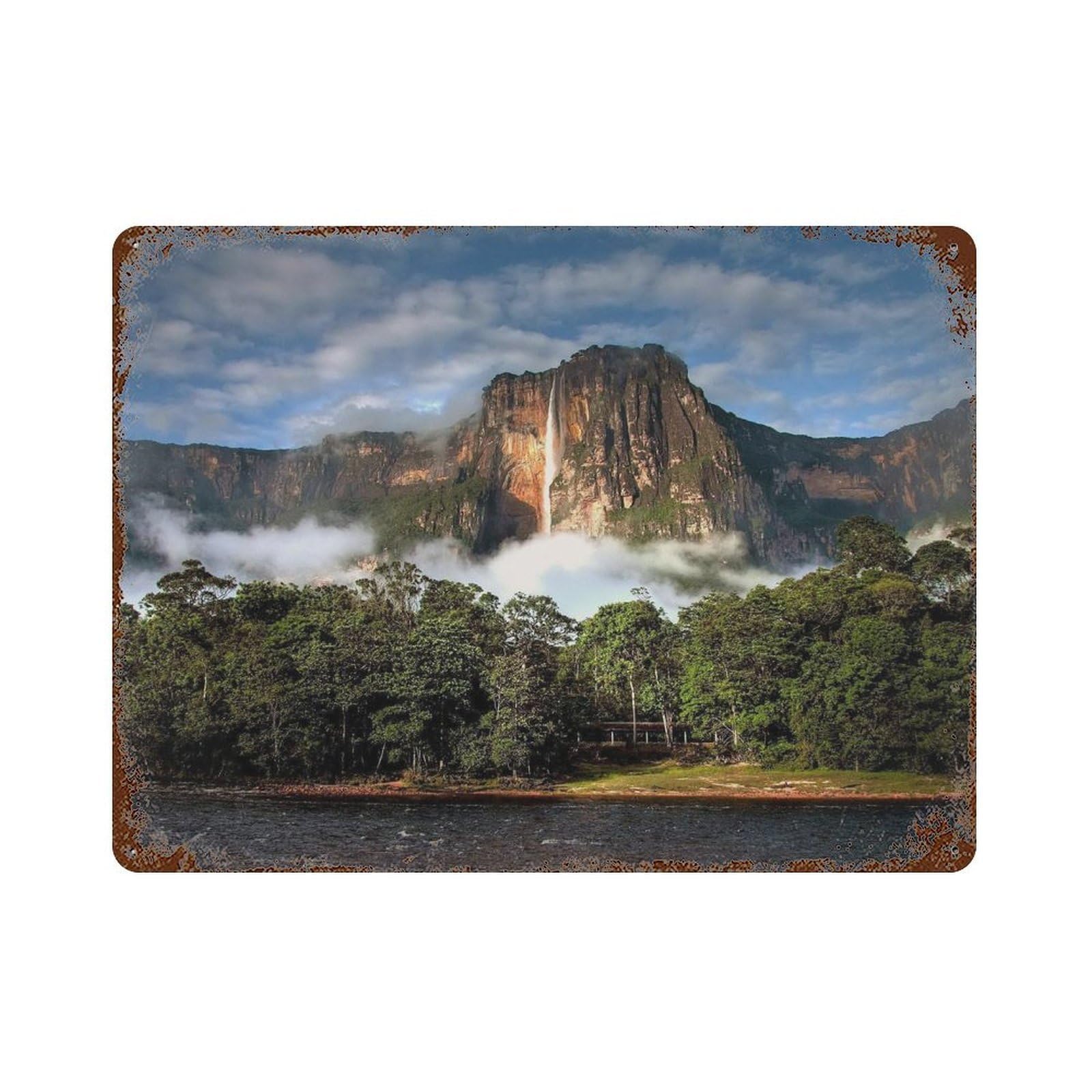 xiaoxiaoshen Real Photo Venezuela Decor Wall Decor Art Metal Tin Poster Modern Home Decor Art Home Bar Shop Decorations Vintage Sign 30x40cm
