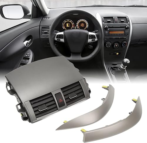 Miniatura 5 de Panel de ventilación de aire de salida de CA para tablero central, 55670 02160 salpicadero de salida de aire de CA, reemplazo para 2009 2010 2011