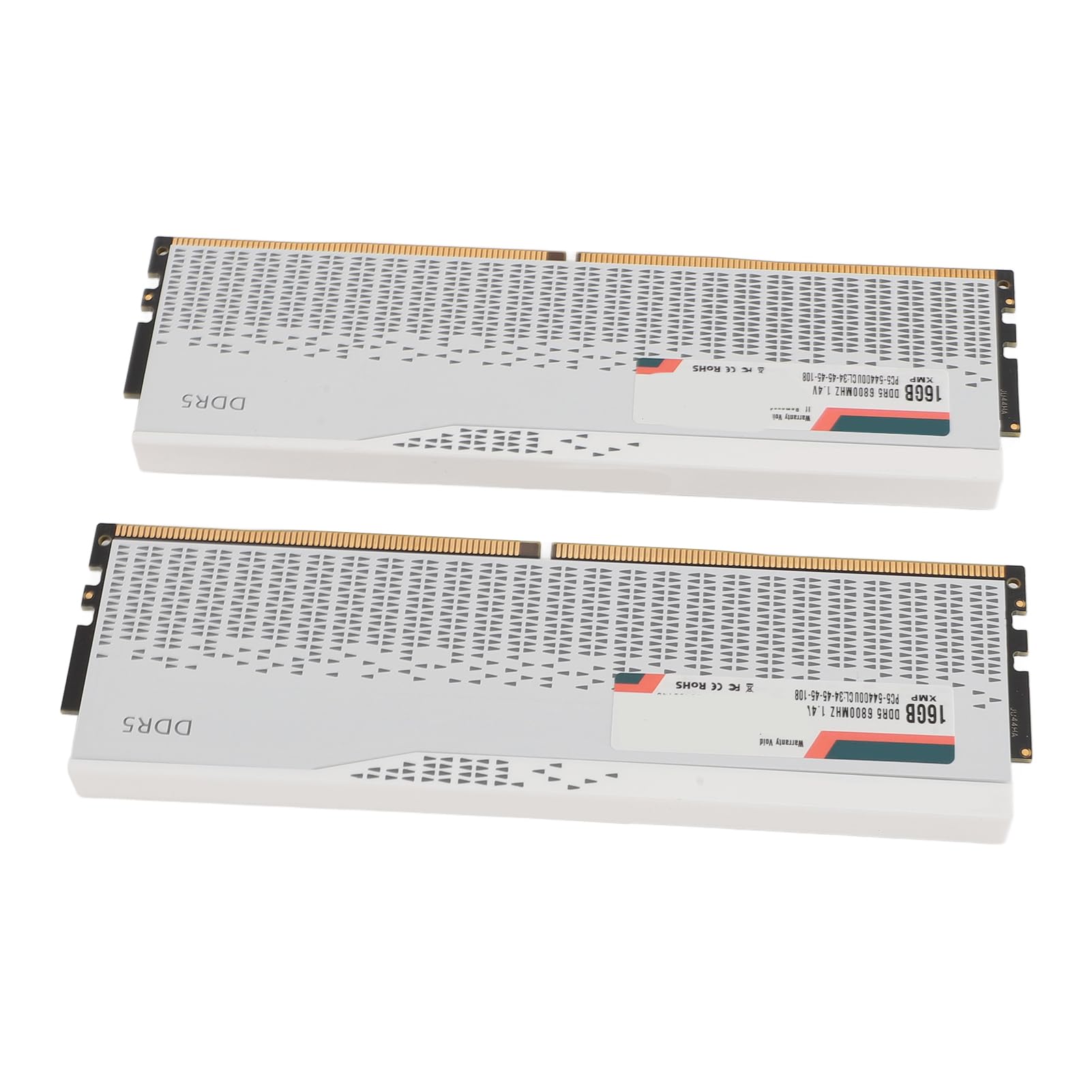Generic DDR5 RAM 32 GB 6800 MHz PC5 54400U Ecc Modulo di Memoria per Correzione Errori per PC Desktop con Chipset EXPO, Chip di Gestione Energetica Efficiente