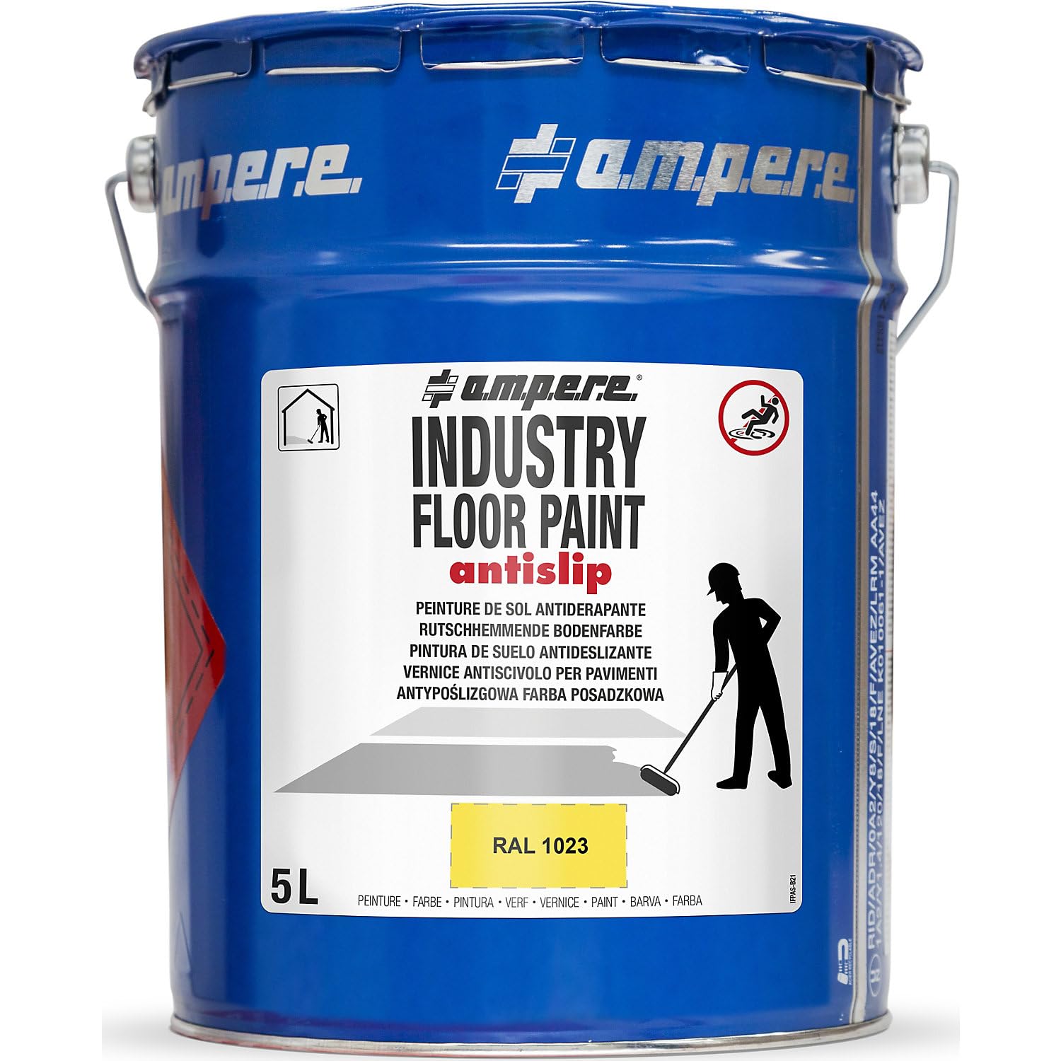 Ampere | Vernice per pavimenti Industry Floor Paint antislip®