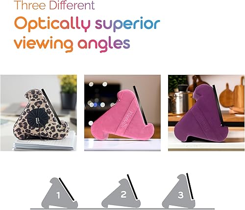 Miniatura 4 de Flippy Soporte de almohada original para tablet y soporte para iPad, regalo para amantes de los libros y lectores, soporte multiángulo con