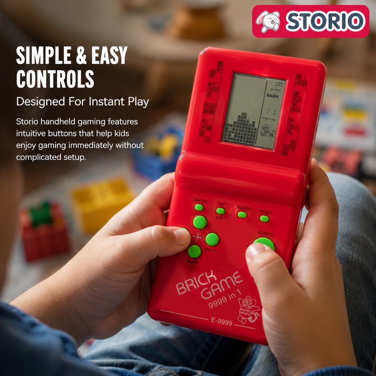 Storio Handheld Game Console - 9999 Games! -4 Storio Handheld Game Console - 9999 Games! -4