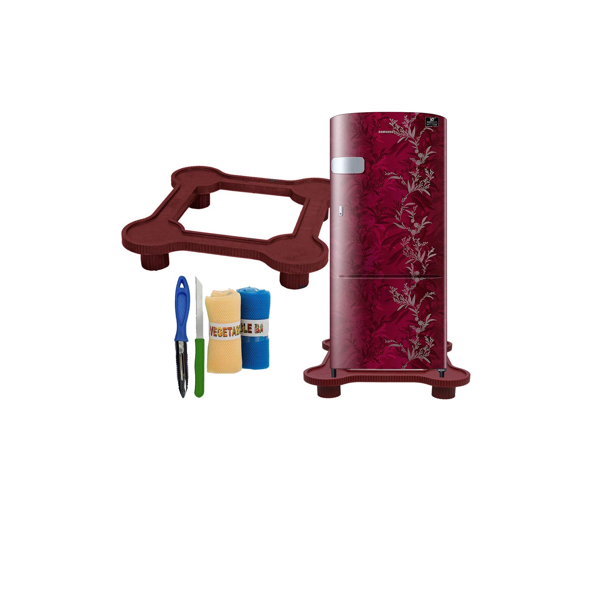 See full amazon price history chart for SAI PRASEEDA Heavy Duty Refrigerator Single_Double Door Fridge Stand_Washing Machine Stand_Top Load_Front Load Maroon Color with Box Packing Accessories SP01 SAI PRASEEDA Heavy Duty Refrigerator Single_Double Door Fridge Stand_Washing Machine Stand_Top Load_Front Load Maroon Color with Box Packing Accessories SP01 (B08GKH8SK3) Amazon Price History, Amazon Price Tracker