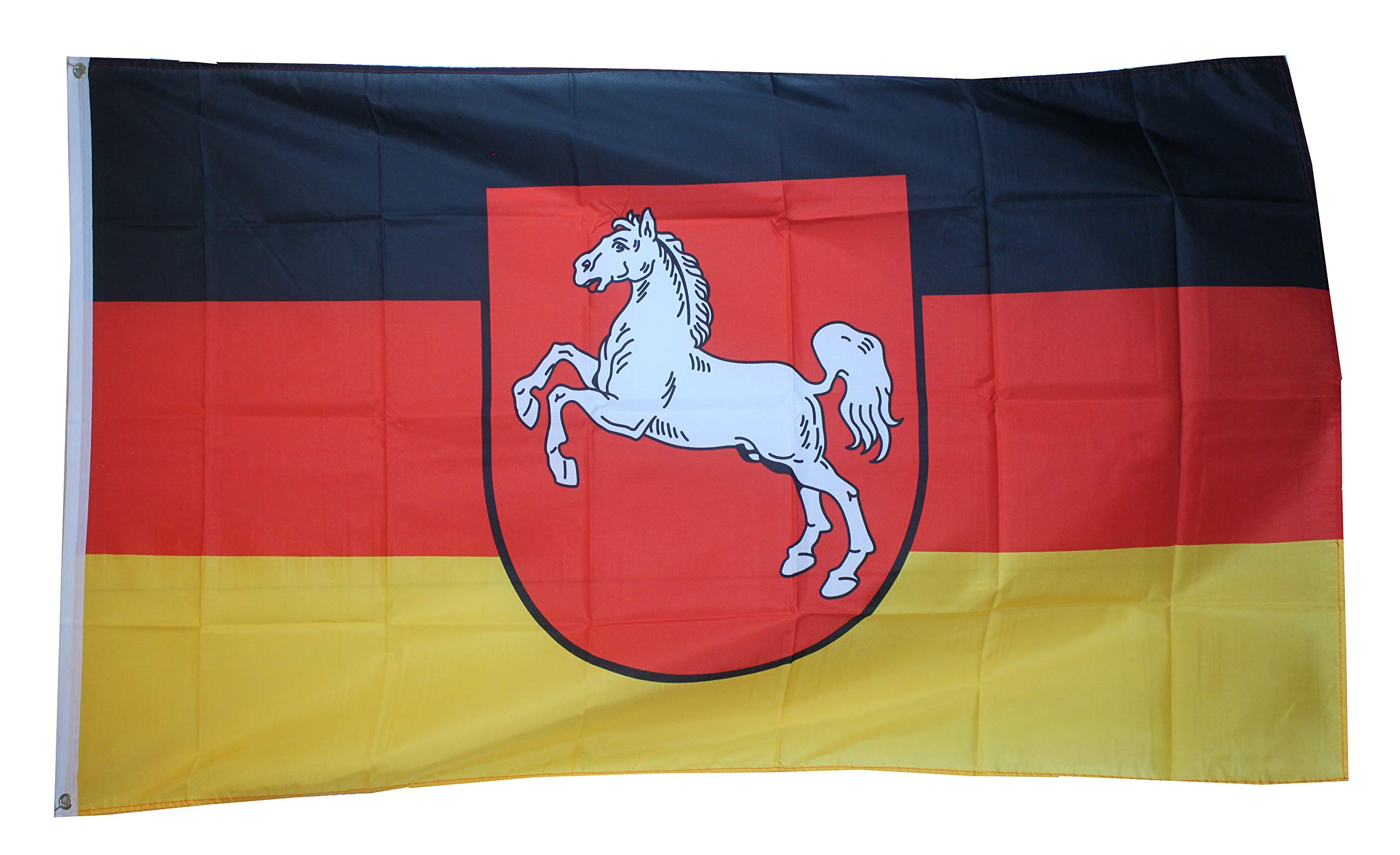 BANDIERA BASSA NORMANDIA 150x90cm - BANDIERA BASSE-NORMANDIE IN FRANCIA 90 x 150