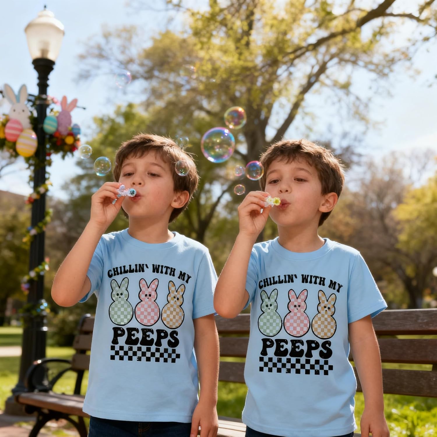 Easter Day Shirts for Toddler Boys Girls Short Sleeve Tees Kids Easter Rabbit Bunny Tops Clothes 2-7T
