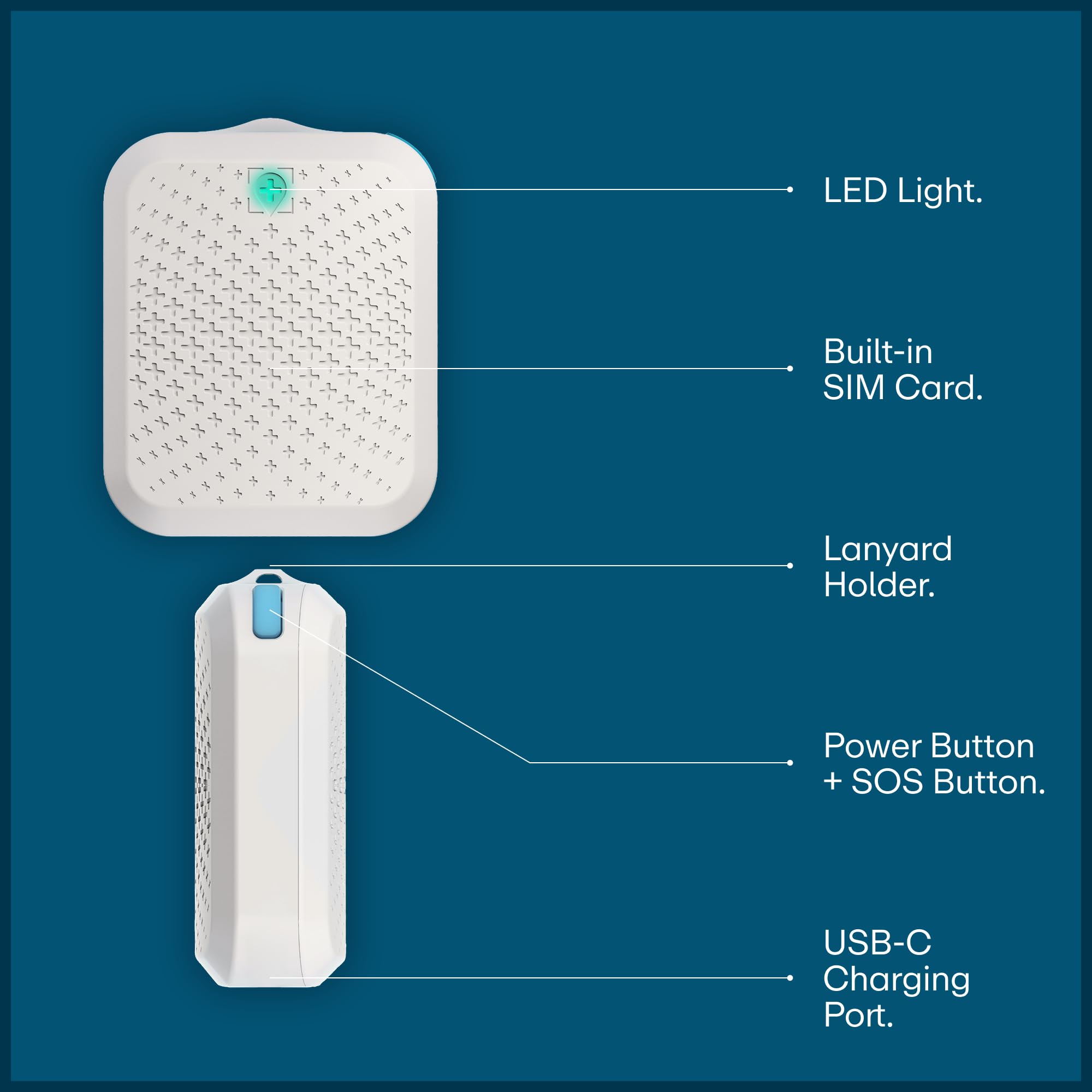 Greenlight Sicherer Familien-GPS-Tracker – Kinder und Senioren, 12