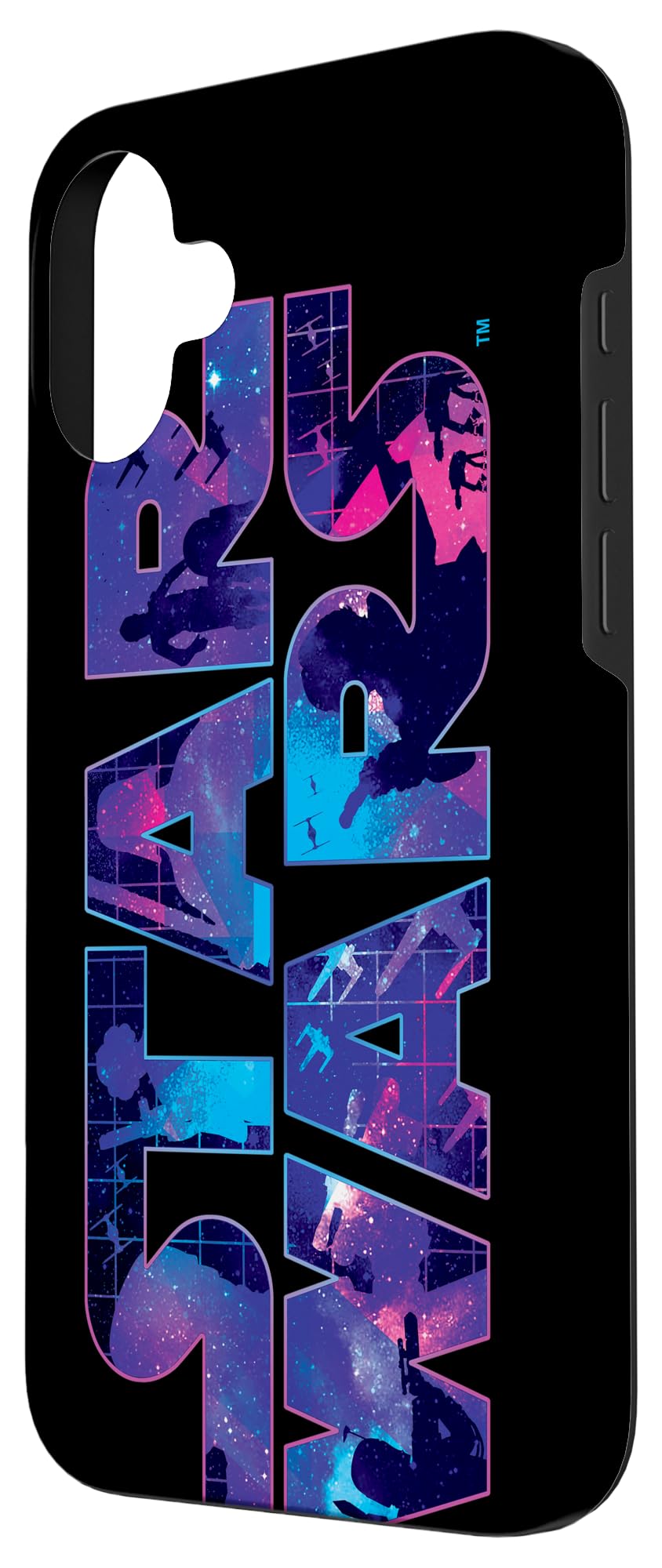 Star Wars Logo Retro 90s Galaxy Case for iPhone 16 Plus - Image 2