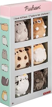 Pusheen グッズ まとめ売り Amazon.com: GUND Pusheen Comic Collector I Love Kitties Set of 6