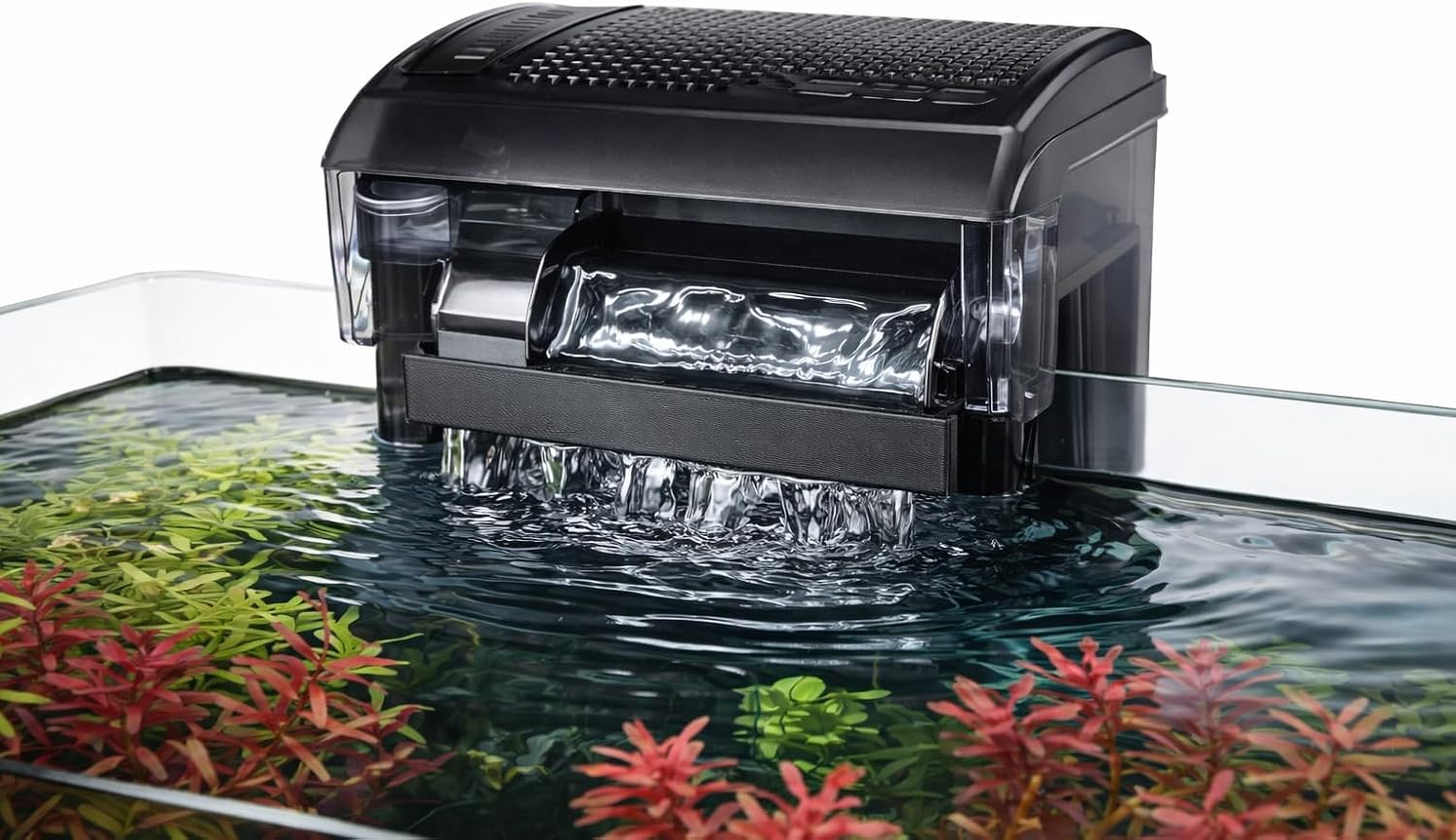 Aquarium Filter Baffle Compatible with Fluval AquaClear Filters: Gentle Flow for Delicate Aquariums (Black, AC50)