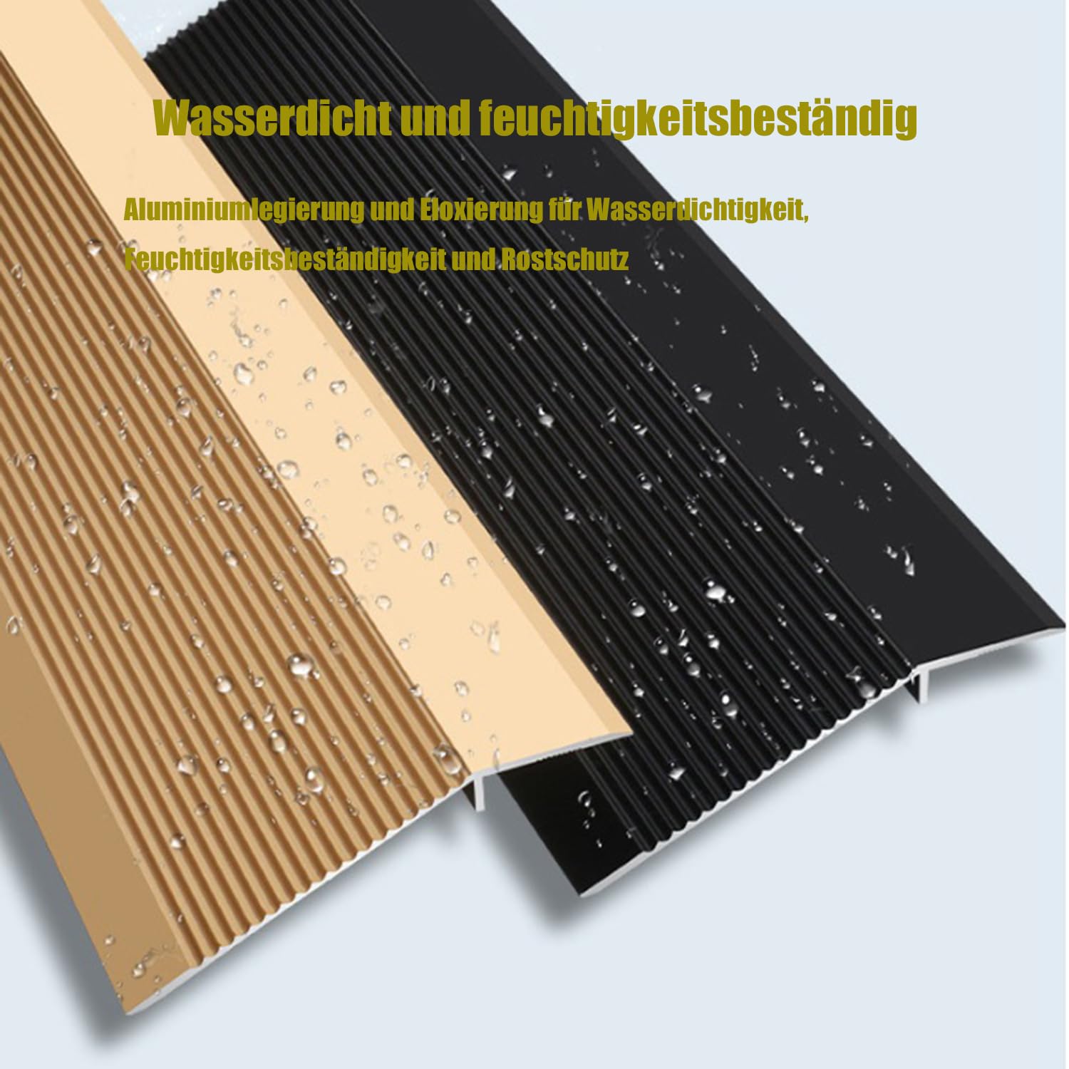 Perfil En T para Transición De Suelo Aluminio Puertas,3 Piezas 90cm, Ideal Uniones Entre Suelos Laminados Y Cerámicos, Desnivel,Rojo,120cm