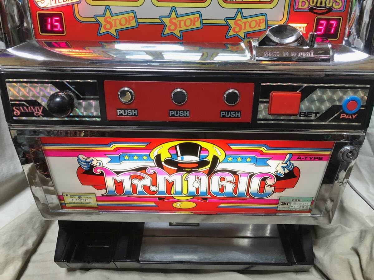 パチスロ実機用 基板 基盤 サミー 3号機 激レア レトロ ミスターマジック 不明Ver？ 裏？ パチスロ実機用 基板 基盤 サミー 3号機 激レア レトロ ミスター