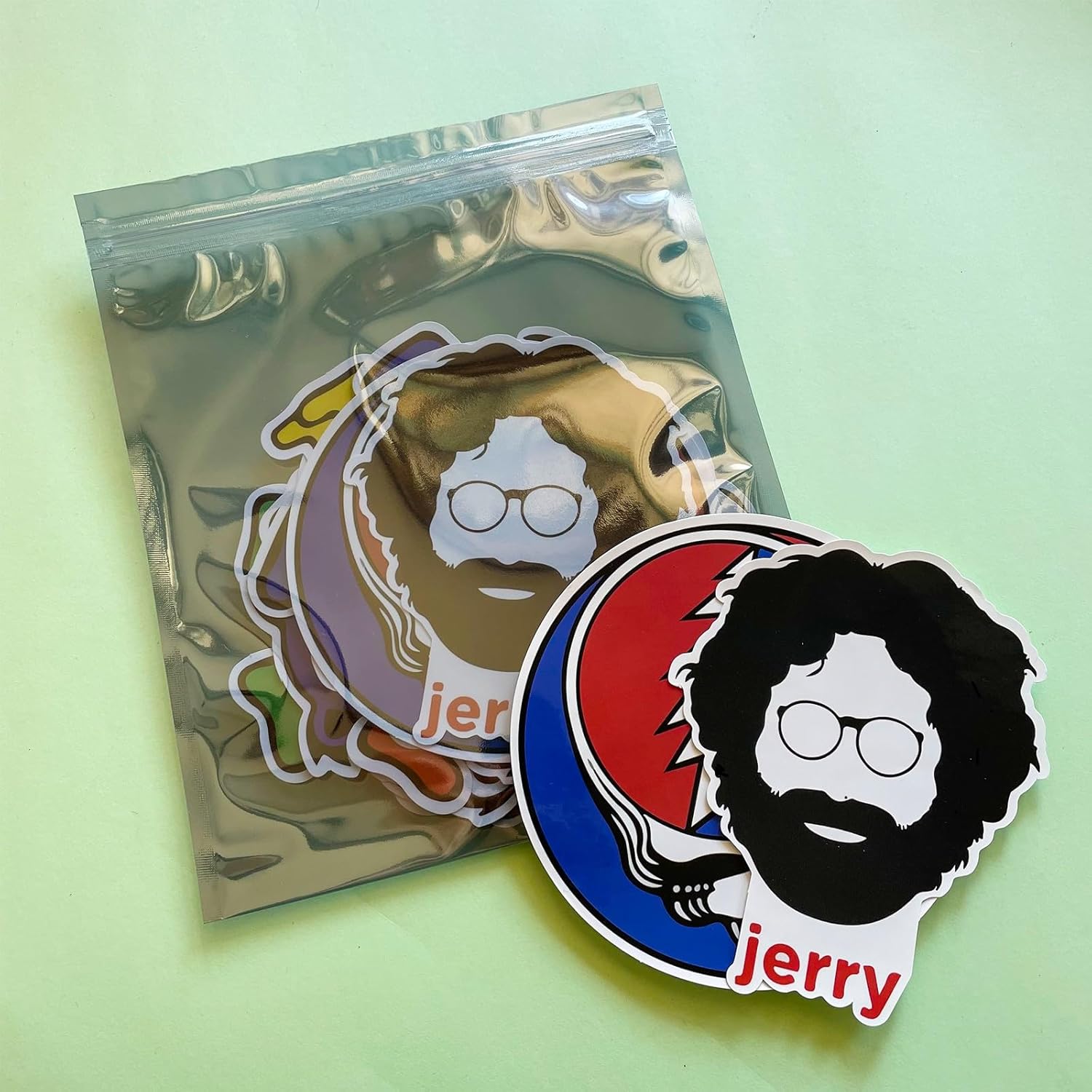 Cartoon Bear Band Stickers（20 Pcs，Large Size）. Bear Vinyl Decals Gifts Party Supplies for Water Bottles Skateboard Luggage Scrapbook Kids Teens Adult