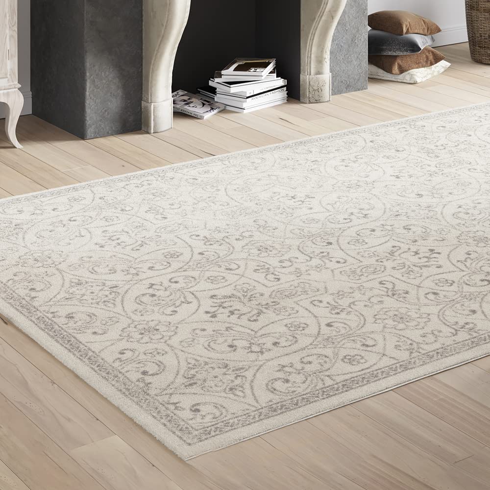 ウィルトン織　ニューパラダイス　68×120 ラグ　カーペット　マット 120万ノット高密度のペルシャ柄ウィルトン織り玄関マット 約 60×90 cm