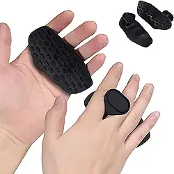 Luva Academia Feminina e Masculina – Grip Crossfit, Luva de Musculação com Protetor Palmar, Antiderrapante, Ideal para Treino, Academia, Crossfit e Exercícios Luvas de Borracha Com Estojo