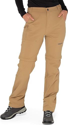 Arctix Women's Convertible Trail Pant, Khaki, 2X Tall
