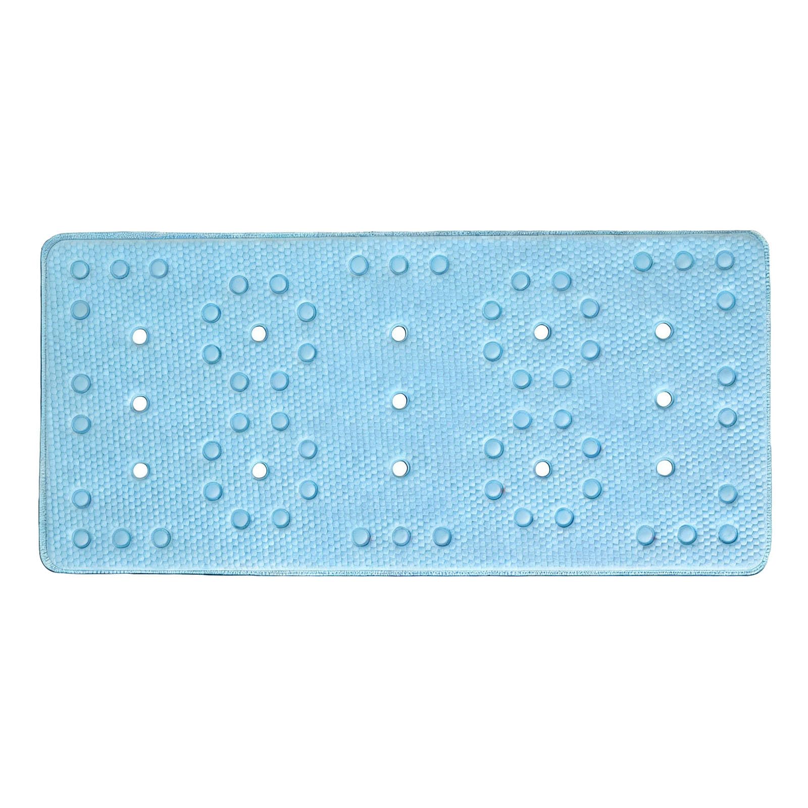 Bathtub Mat 43cmx91cm Bath Mat Offering Great Flexibility and Secure Base for Home Use Waterproof Bath Pad