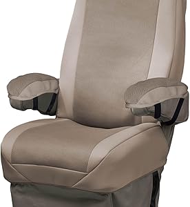 Covercraft Seat Glove Universal Seat Cover for RVs and Vans, Single Bucket Seat (Tan/Tan)