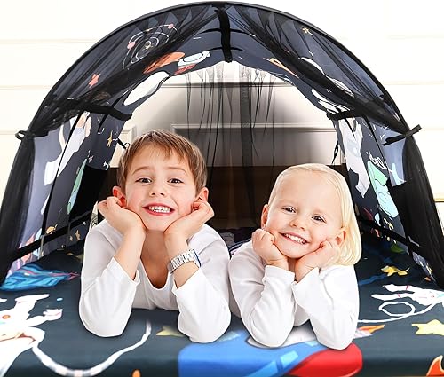 Miniatura 6 de Tienda de campaña para niños Lucky castle para niños pequeños, tienda de campaña plegable para juegos para niños, tiendas de campaña para niñas y