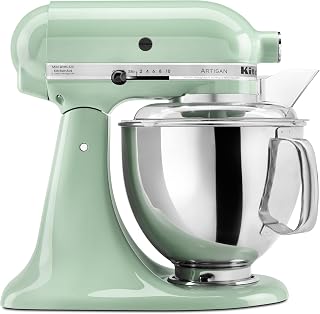 KitchenAid Artisan Series 5 Quart Tilt-Head Stand Mixer with Pouring Shield, Pistachio - KSM150PS