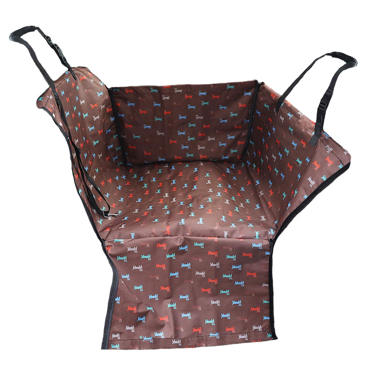 PETCUTE Car seat cover dog Rear Seat Covers for Dogs Dog Car Seat Cover dog car seat Car Hammock โ image 1