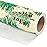 WRAPAHOLIC Christmas Wrapping Paper - Mini Roll - 17 Inch x 16.5 Feet - Gold Print Christmas Tree Wrapping Paper for Xmas Holiday, Party Celebration