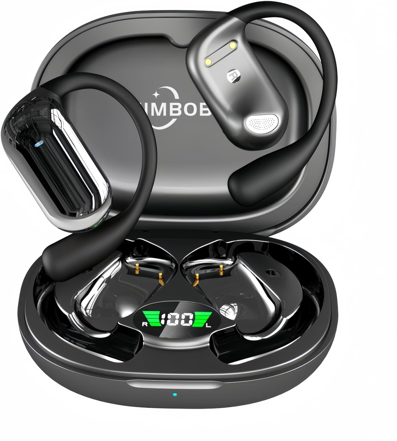 Amazon.com: EUQQ Open Ear Bluetooth 5.4 Earbuds, Wireless Headphones ...