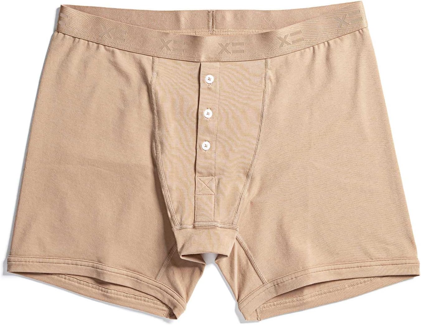 TomboyX Boxer Briefs Underwear With Front Packing Pocket, 6” Inseam, Soft Cotton Blend, Gender Neutral Boy Shorts Panties