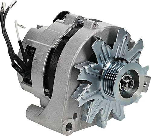 DB Electrical Alternador 400-14170 para Ford F-150, F-250, F-350 1987-1994, Bronco 1987-1992, 4.9L L6, Ranger 1990-1992 2.9L V6, 12V Reloj en