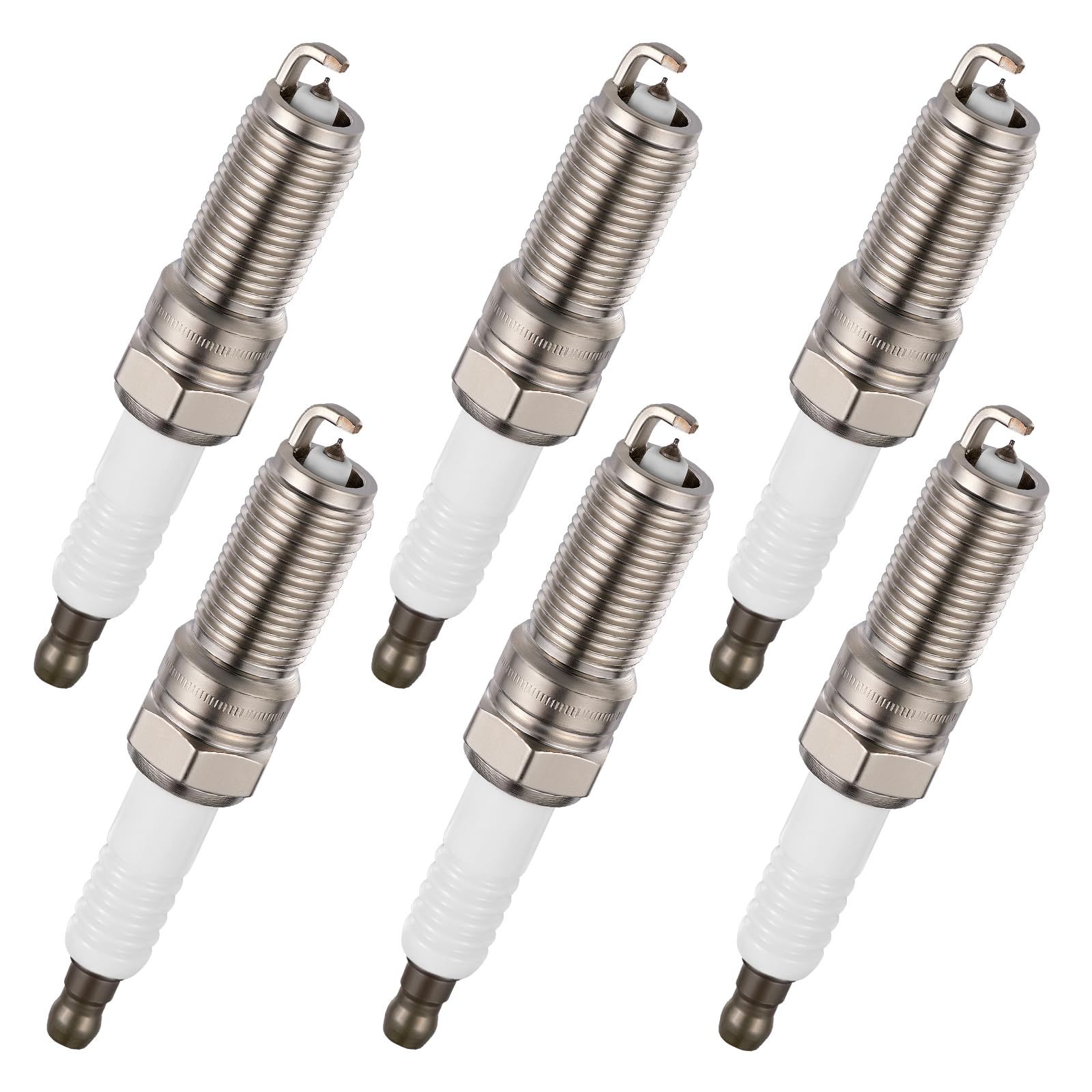 BDFHYK 4024168967 Iridium Spark Plugs Compatible with Dodge 2001-2010 Grand Caravan 3.3L 3.8L V6, Set of 6