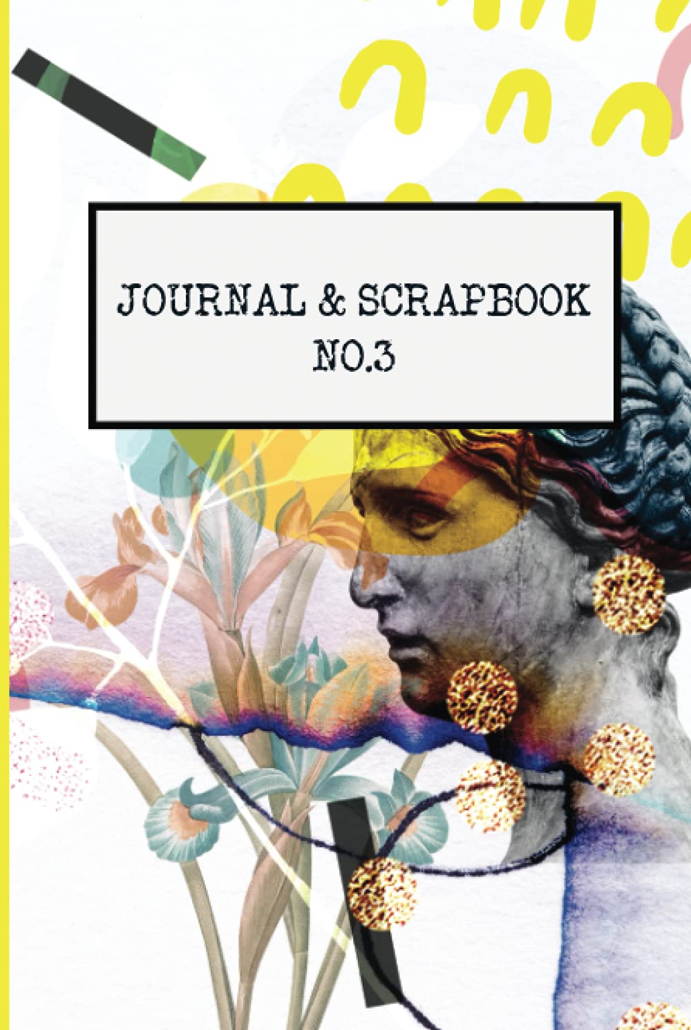 Journal et Scrapbook collages contemporains pages colorées