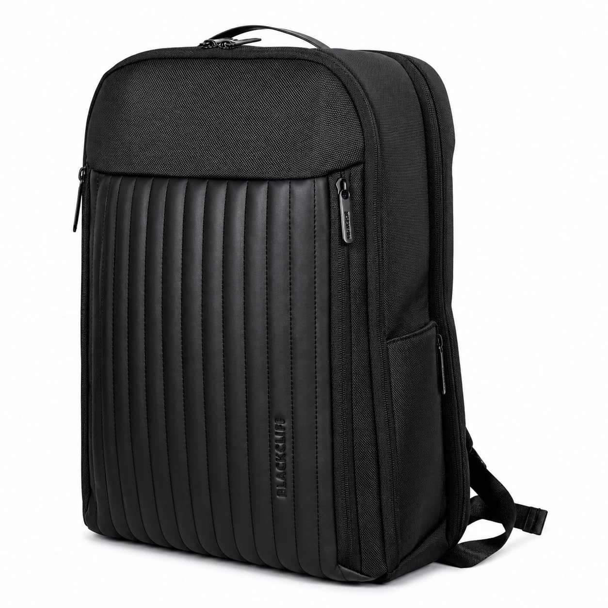 blackcliff crafted for the bold with bc label BLACKCLIFF Executive Premium Lightweight Laptop Backpack for Men & Women | Water-Resistant Stylish Bag with Vegan Leather, USB Charging Port | Fits16-Inch Laptop | Office, College, Travel & Daily Use-picture-40