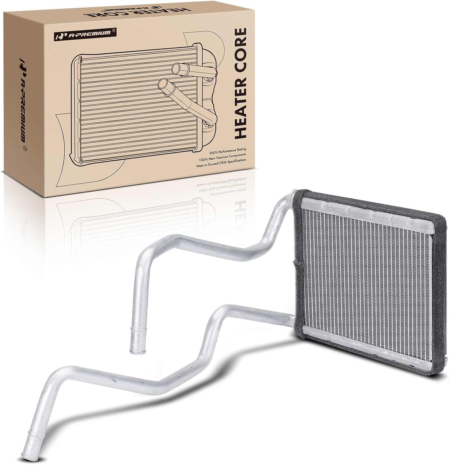 A-Premium HVAC Heater Core Compatible with Toyota Land 1998-2007 & Lexus LX470 1998-2003, Front