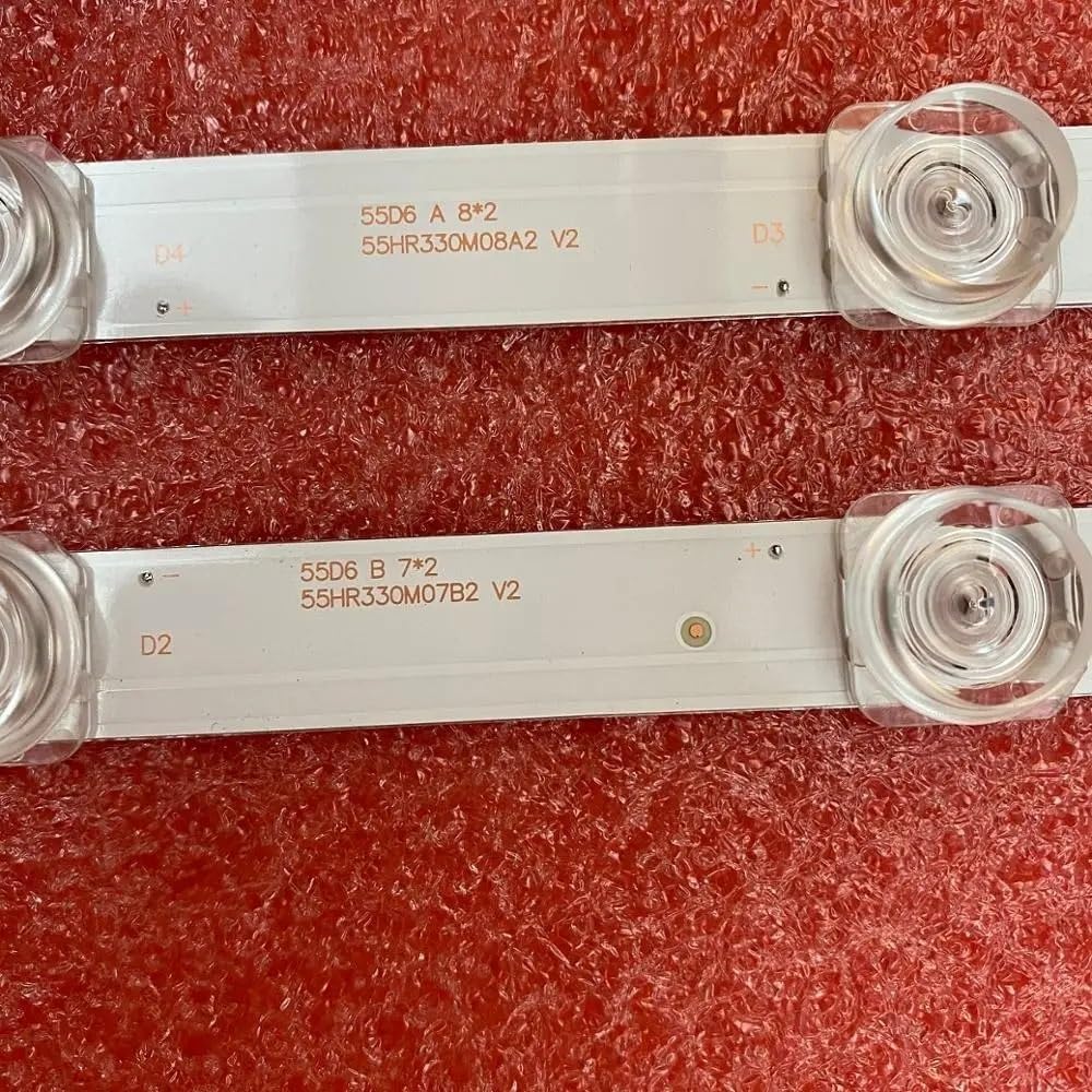 Compatible Backlight 55UD6336 55UD6406 55UD6406X1 55UD6306 55EP640 55S423 55S421 GIC55LB112 L55P65US LVU550NDEL(4PCS Set for 1 TV)