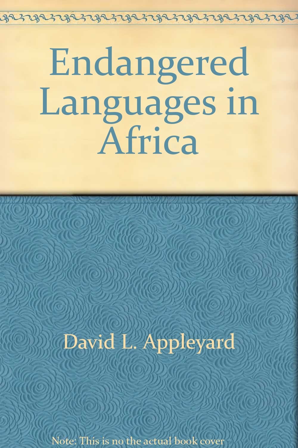 Buy Endangered Languages in Africa — BookShops.in