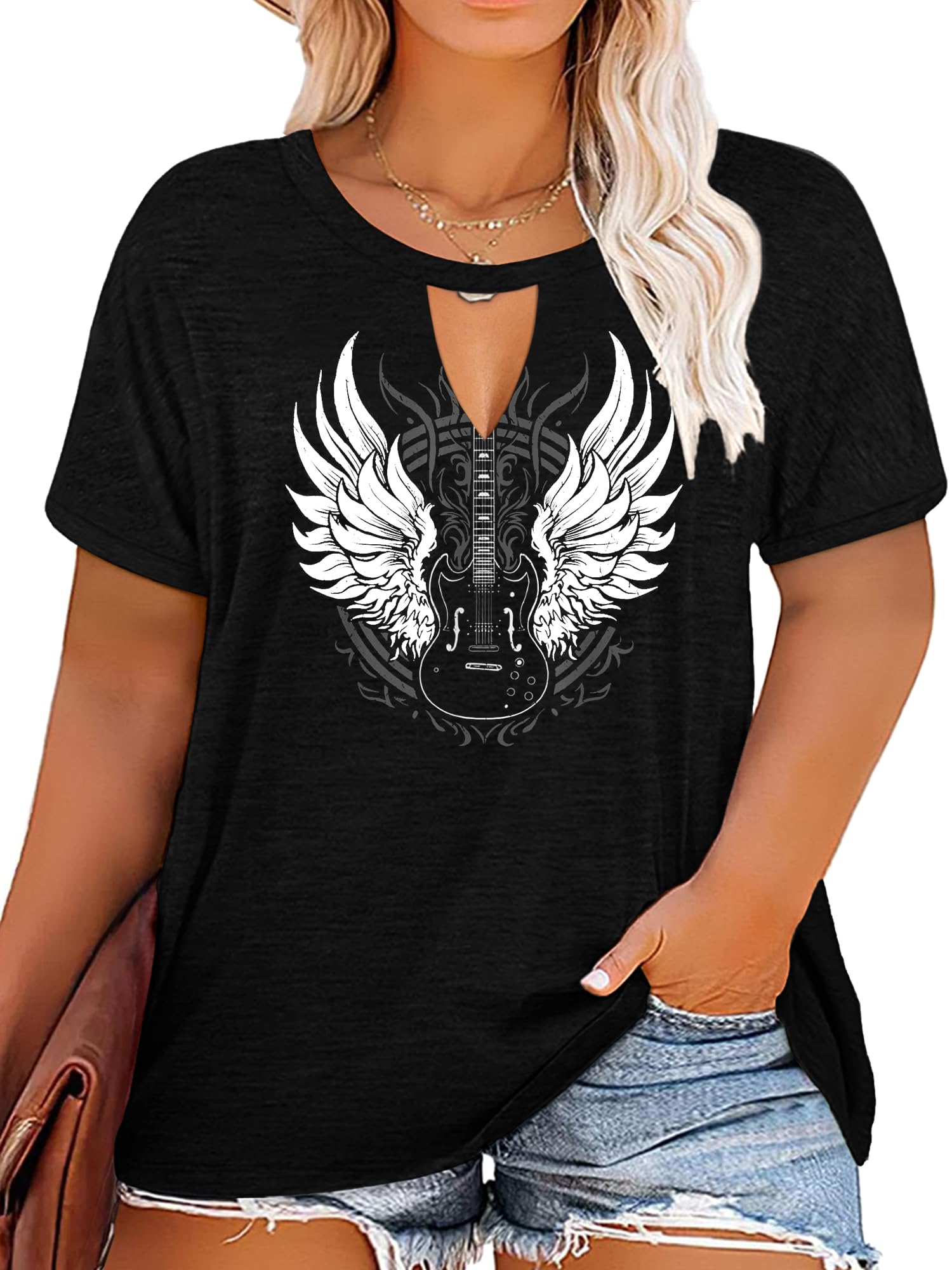 Plus Size Smooth As Tennessee Whiskey Shirt Women Keyhole Sexy V Neck Country Music Tops Tshirt