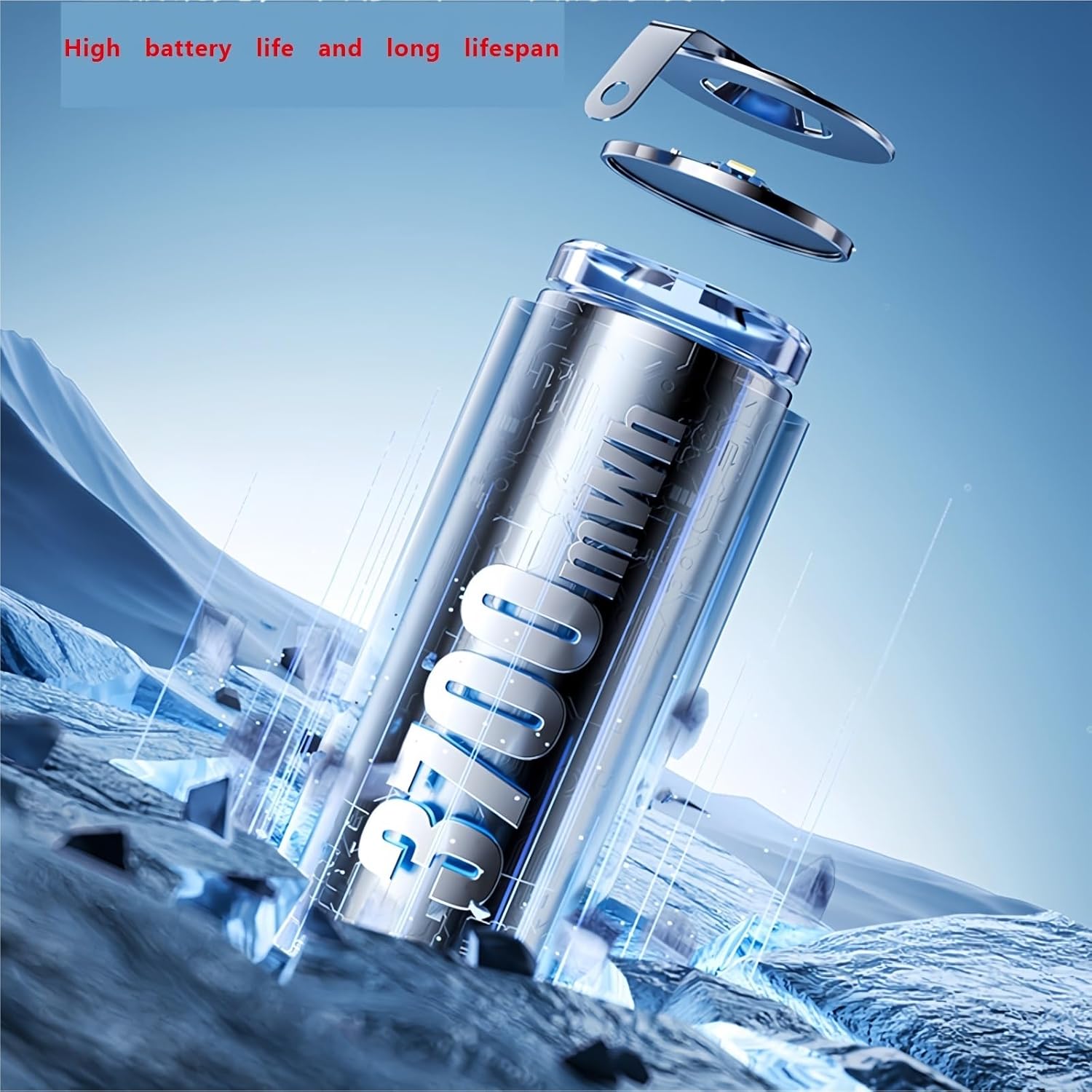 Electric Shaver Original 2640mWh Lithium Battery Accessory 1.2V. Compatible with Philips 5000 S5070 S5050 S5000(AAA 1440mWh 1.2v)