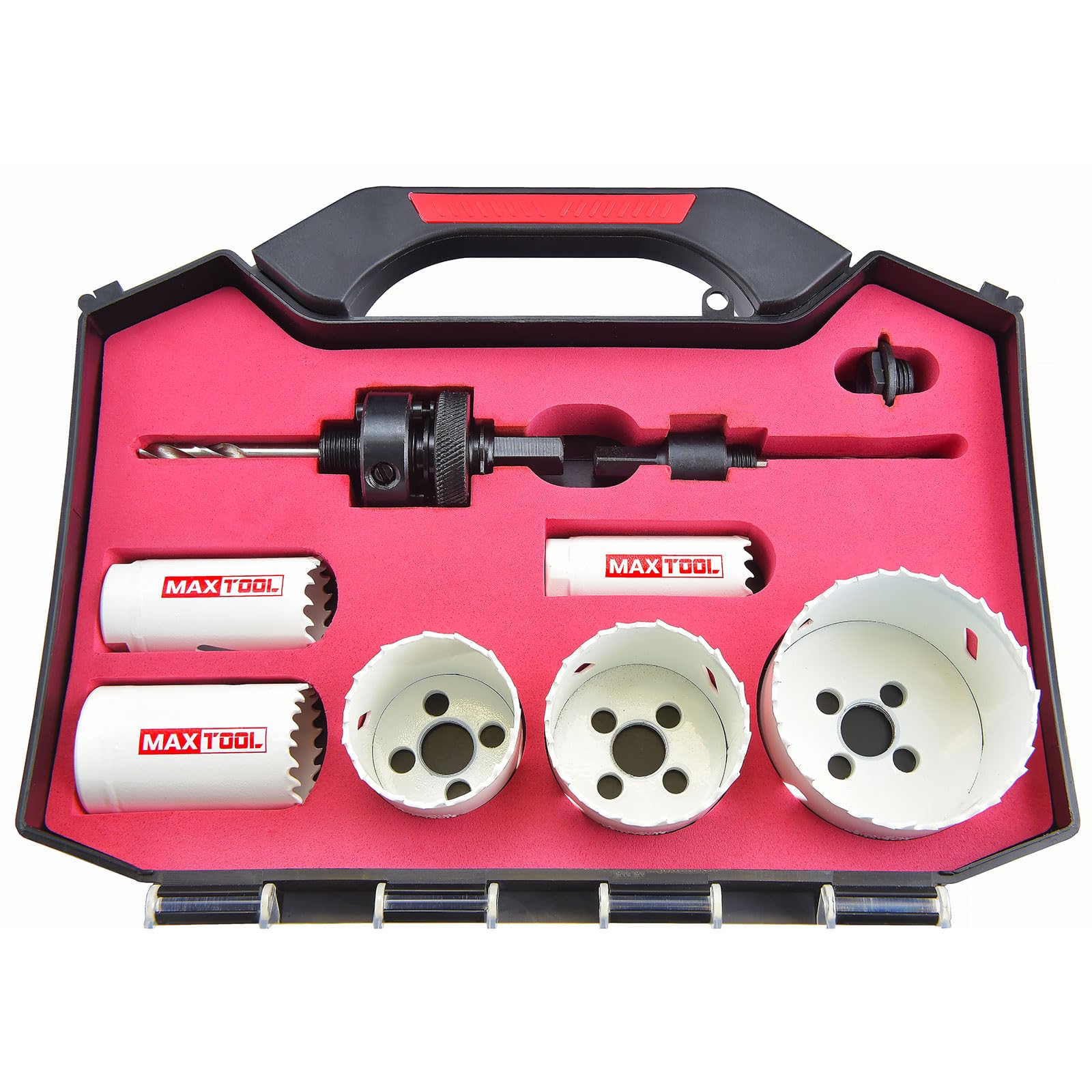 MaxTool 11PC Electrician Hole Saw Kit - Metal & Wood -1