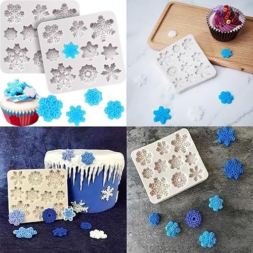 Miniatura 18 de Moldes de silicona de luna y estrella, molde de fondant de nube, luna, estrella, chocolate para hornear, dulces, dulces, pasteles, cupcakes, 2