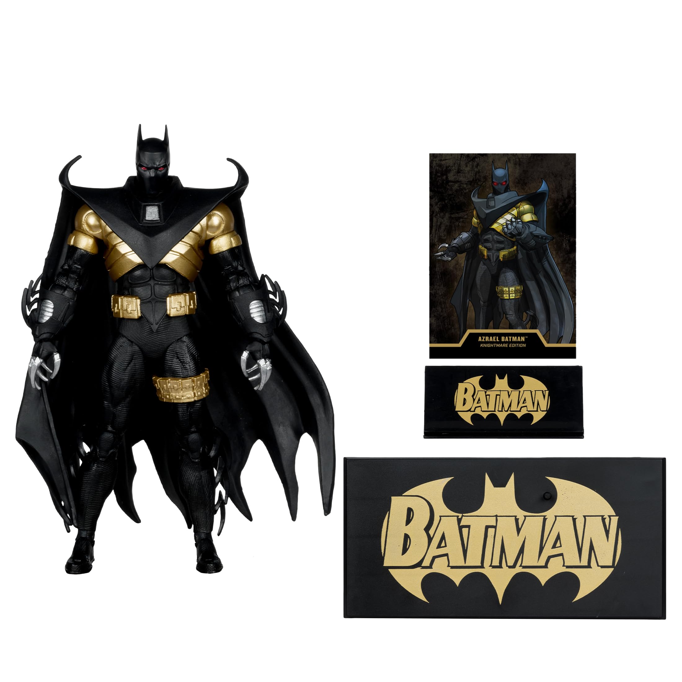McFarlane DC Multiverse Azrael (Batman: Knightfall) Knightmare Edition Gold Label 18 cm figurka zabawki