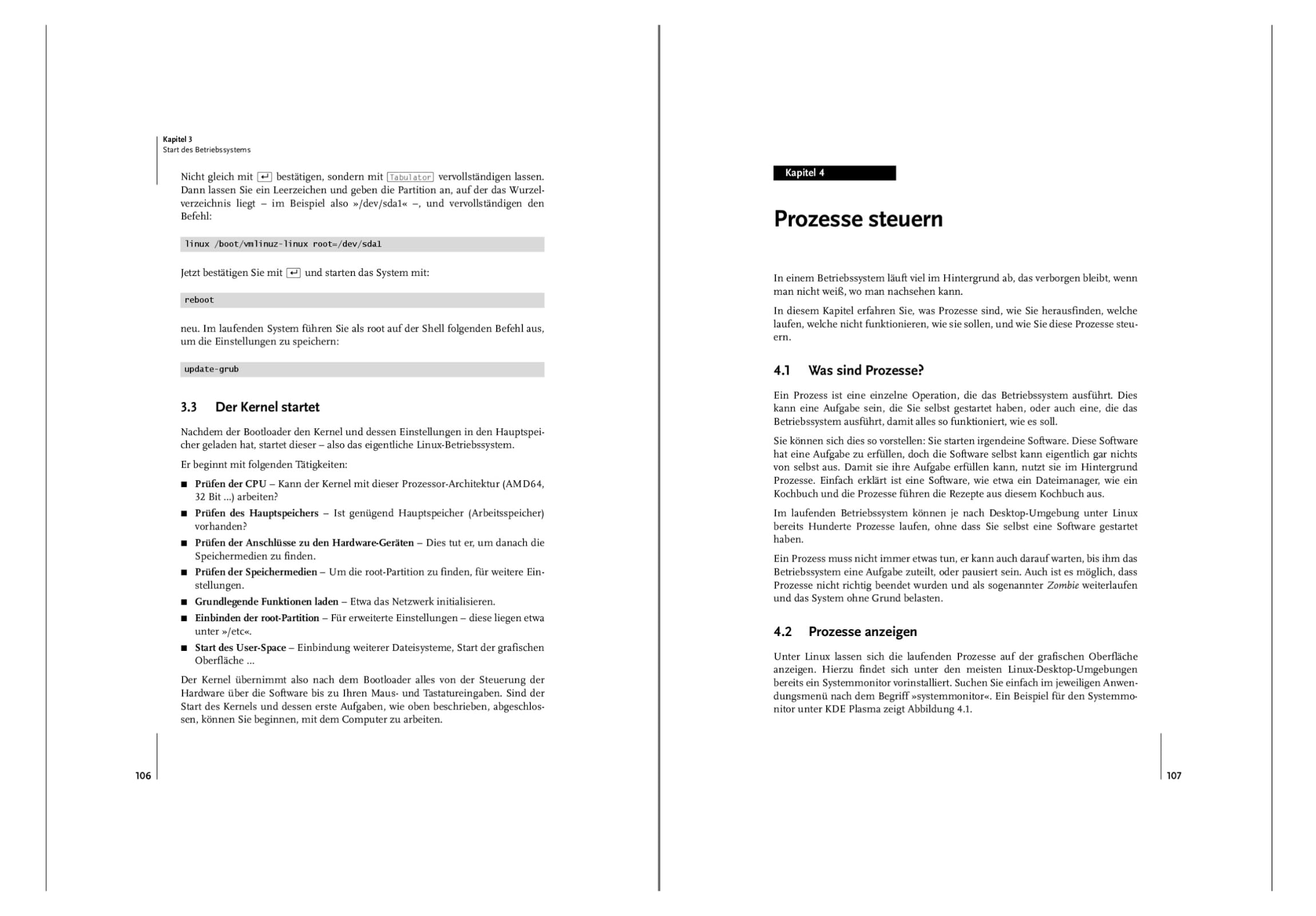 Linux intern verstehen: Ein systemnaher Einblick in Aufbau, Kernel und Systemkomponenten (mitp Professional)