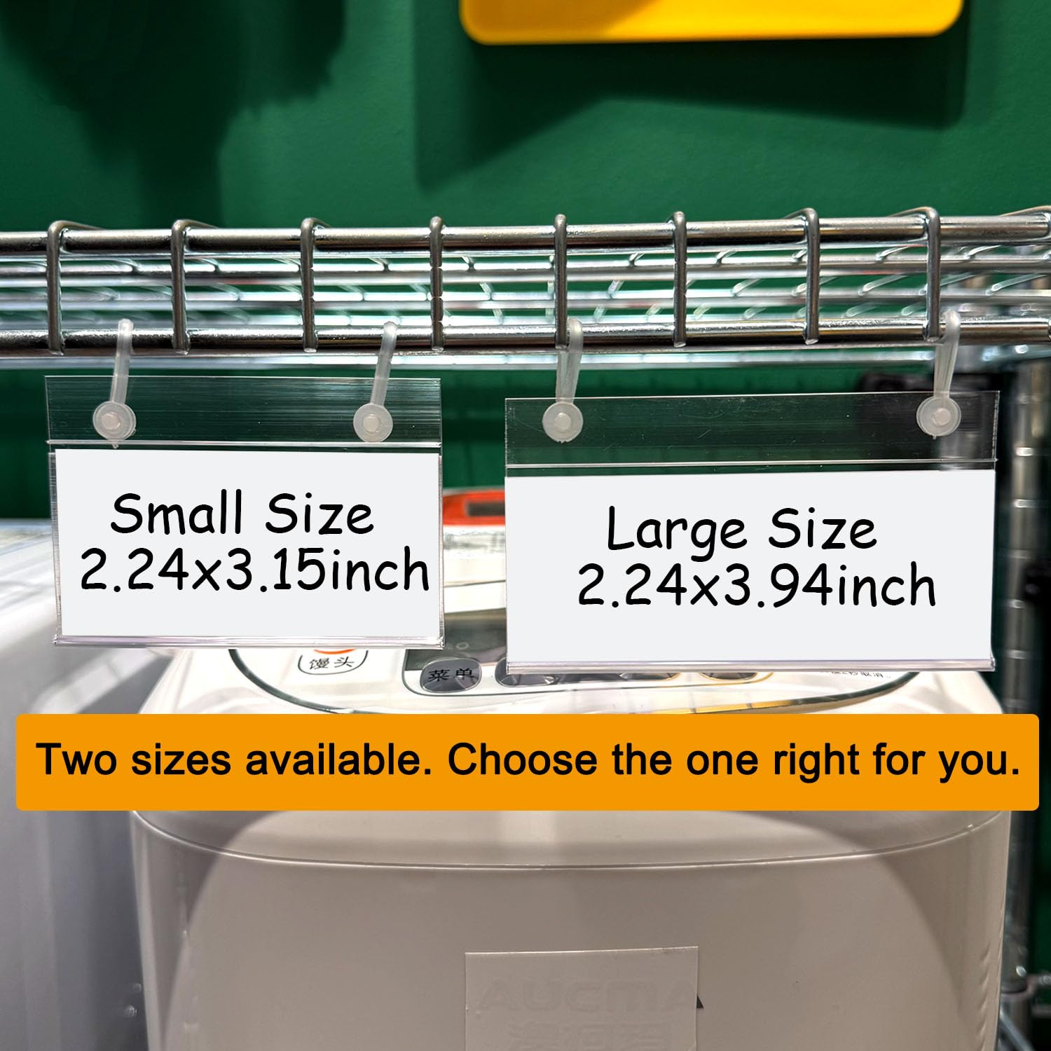 ChanQnTon Label Holders 8Lx4H
