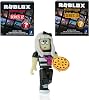 Roblox Action Collection - Work at Pizza Place: Mia 2 Mystery Figures Set Includes 3 Exclusive Virtual Items