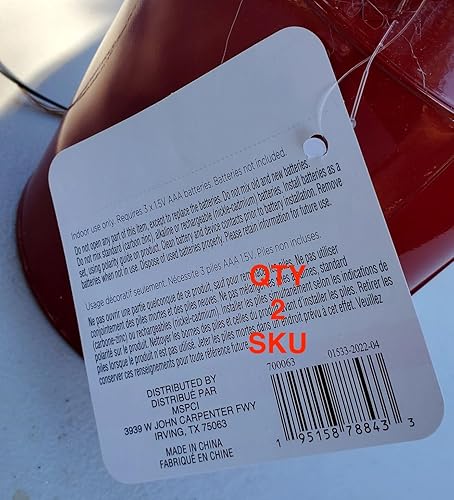 Miniatura 2 de Ashland Designer Premium Floral Christmas LED Table top décor Pine & Foliage